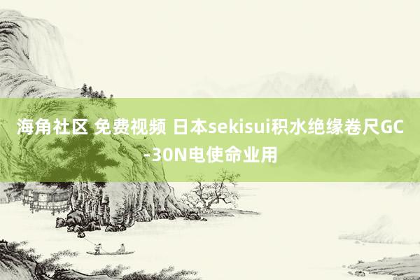 海角社区 免费视频 日本sekisui积水绝缘卷尺GC-30N电使命业用