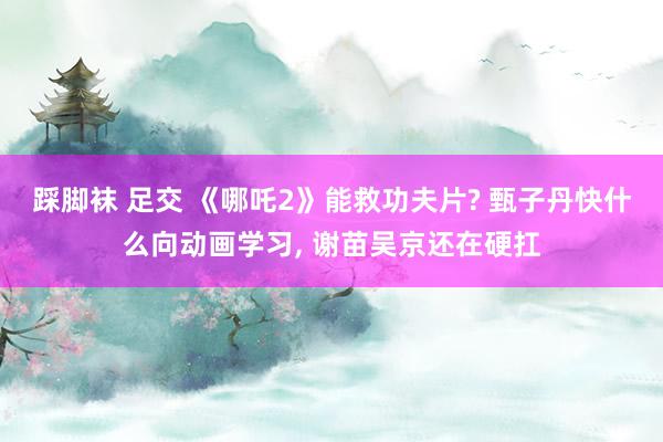 踩脚袜 足交 《哪吒2》能救功夫片? 甄子丹快什么向动画学习， 谢苗吴京还在硬扛